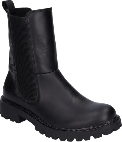 JOSEF SEIBEL Marta 12 Stiefel für Damen - Schwarz - Wanderschuhe mit praktischen Reißverschluss, austauschbarer Einlegsohle und perfekter Passform. Ideal für Herbst und Winter, robustes Glattleder und warmes Innenfutter für höchsten Komfort.