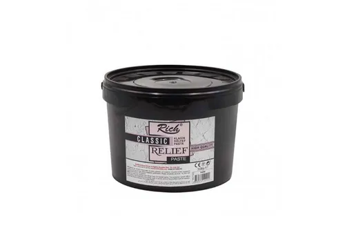 RICH Classic Relief Paste – Strukturpaste für kreative Relief-Effekte - Bastelfarben – Hochwertige, acrylbasierte Paste für 3D-Effekte, leicht zu verarbeiten und vielseitig einsetzbar für kreative Projekte.
