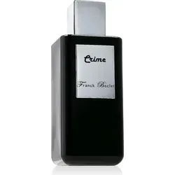 Franck Boclet Crime Extrait de Parfum 100 ml UNISEX - Unisex Duft mit provokanten Noten von dunkler Schokolade und Agarholz (Oud). Perfekt für besondere Anlässe, um eine geheimnisvolle Aura zu kreieren und Aufmerksamkeit zu erregen.
