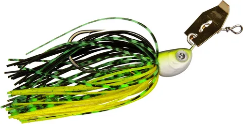 Zeck Fishing Bladed Jig 3/0 - 10 g Chartreuse Party