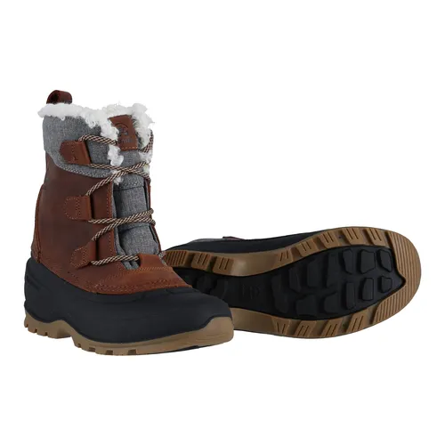 Kamik Winterstiefel Snowgem Low - Wasserdicht und Warm für Damen - Wanderschuhe mit nahtversiegelter, wasserdichter Konstruktion und HEAT-MX Isolierung für optimalen Wärme- und Wetterschutz, ideal für Winteraktivitäten.