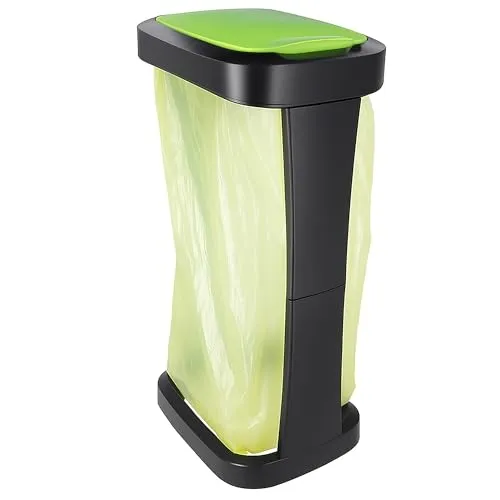 HRB Gelber Sack Ständer mit Schwingdeckel 2er Set von HRB