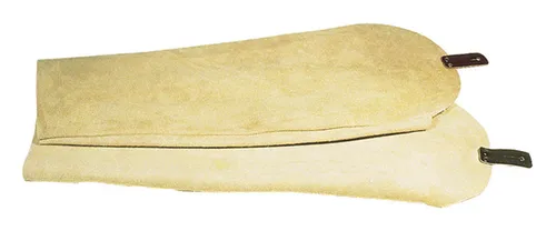 Weldas Schweißerärmelschoner Chromspaltleder - 44-2321 - Hochwertiger Handschutz aus Chromspaltleder, ideal für sicheres Schweißen und optimalen Schutz der Arme.