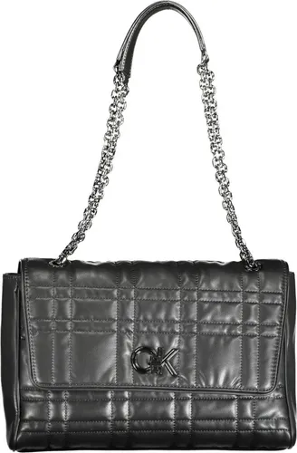 Calvin Klein Doppelketten Handtasche Schwarz in schwarz von Calvin Klein
