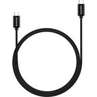 USB 2.0 Kabel, USB-C Stecker > USB-C Stecker schwarz, 2 Meter, PD 3.0, QC 3.0, Laden mit bis zu 100 Watt
