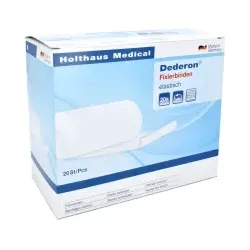 Holthaus Medical Dederon® Fixierbinde 4 m 12436S , 1 Packung = 20 Stück lose in der Schachtel, Maße: 10 cm x 4 m