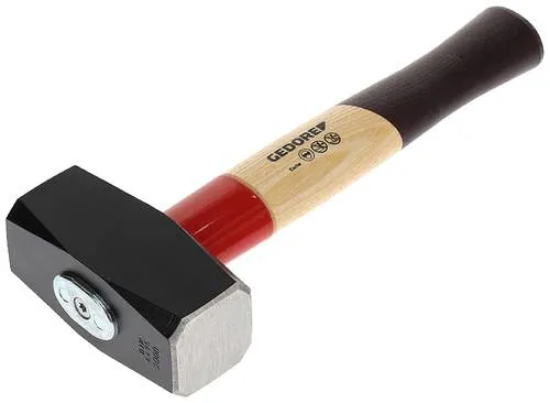 Gedore Blau 620 E-2000 Fäustel ROTBAND-PLUS mit Eschenstiel 2000 g - Hämmer, ideal für präzises Arbeiten dank hochwertigem Eschenstiel und robustem 2000 g Kopfgewicht.