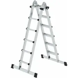 Teleskopleiter 4x6 Sprossen von Günzburger