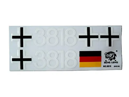 Torro Panzer Tiger I - Ersatzteil - Aufkleber-Set/Decals