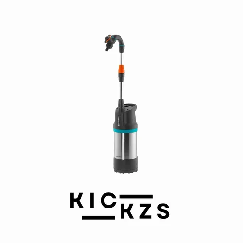 Gardena Regenfasspumpe 4700 2 inox automatic - Tauchdruckpumpe mit Edelstahl-Gehäuse, automatische Aktivierung und hohe Fördermenge von 4700 l/h