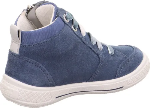 Legero Stiefelette Leder / TENSY BLAU VELOUR/EFFEKTLEDER/TEXTIL Kinderschuhe