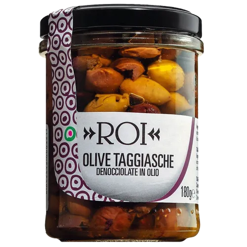 Olio Roi Taggiasca Oliven, 180g von Olio Roi