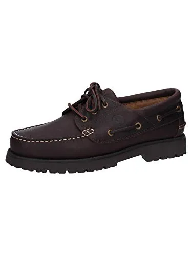 Aigle Herren Tarmac Slipper - Braun Marron Fonce, 40 EU - Boot- & Segelschuhe für Herren aus hochwertigem Vollnarbenleder, mit genähter Blake-Montage für optimale Haltbarkeit und Komfort.