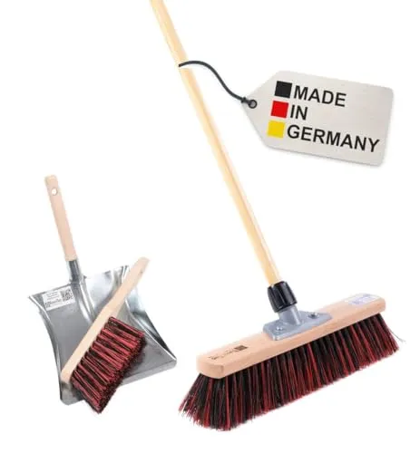 BawiTec Kehrset 4tlg., ArengaMix-Borsten in rot von BawiTec