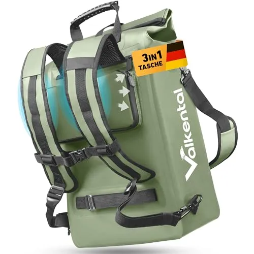 Valkental Fahrradtasche ValkOne in grün von Valkental