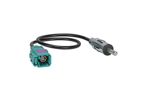 tomzz Audio Fakra (F) Antennenadapter Kupplung auf DIN Stecker (M) 150 OHM KFZ-Adapter