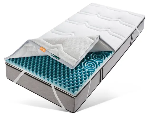 fan, Topper Mabona TKS, 7 cm hoch, Kaltschaum, Kundenliebling! Mit Sommer- und Winterseite!