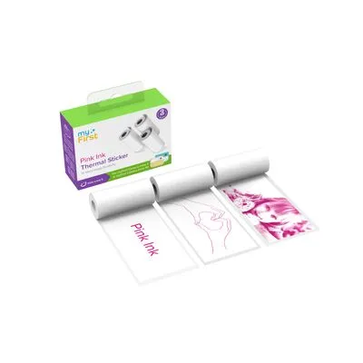 Myfirst Insta Wi Sticker weiß, pink