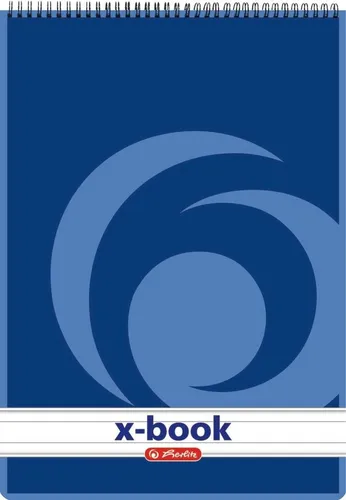 Herlitz Notizblock Spiralnotizblock A5 liniert 50 Blatt