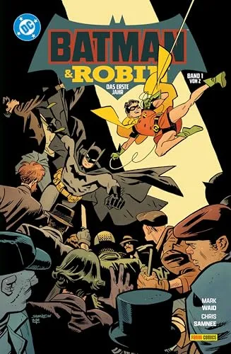 Batman und Robin: Das erste Jahr: Bd. 1 (von 2) - Manga über die Anfänge von Batman und Robin, spannende Geschichten voller Action und Freundschaft, ideal für Comic-Fans und Sammler.