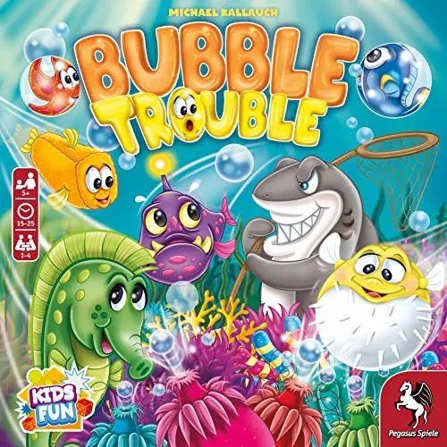 Pegasus Spiele 65502G Bubble Trouble (deutsch/englisch)