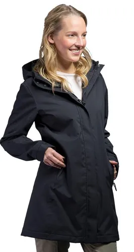 Tatonka Kjell Damen Hooded Coat in Dunkel Schwarz von TATONKA®