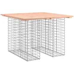 furnicato Gartenbank aus Douglasienholz, Braun, 100x72x102 cm - Schaffe mit dieser stilvollen Gartenbank aus massivem Douglasienholz einen einladenden Sitzplatz in deinem Garten. Robuster verzinkter Stahl sorgt für Stabilität, ideal für Terrassen und Gärten. Pflegeleicht und langlebig!