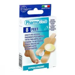 BLASENPFLASTER mit Hydrokolloidschicht – 8 Stück