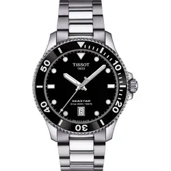 Tissot The Seastar 1000 Quarz-Taucheruhr T120.410.11.051.00 - 300M Herrenuhr - Armbanduhren: Robuste Quarz-Taucheruhr mit 300m Wasserdichtigkeit, Saphirglas und stilvollem Edelstahlarmband für Abenteurer und Stilbewusste.