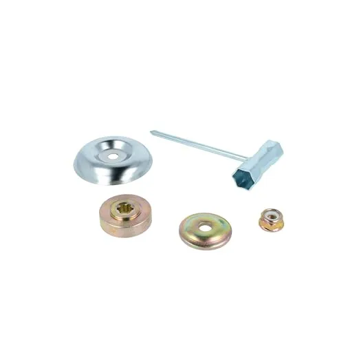 vhbw 5-TLG. Befestigungs-Set für Unkrautbürste kompatibel mit AL-KO BC301 Freischneider, Motorsensen, Gartengeräte