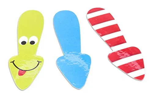 Betzold - Set mit 3 Magnetischen Drehzeigern für die Tafel - Vielseitige Lehrmittel für den Unterricht: Ideal zum Erstellen von Matheaufgaben oder zur Wortschatzabfrage. Robuste Drehzeiger aus widerstandsfähigem Kunststoff, inklusive praktischer Aufbewahrungsbox.