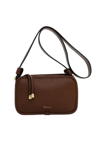 Tamaris Umhängetasche TAS Galina - Umhängetasche in Echtleder-Optik, ideal für Alltag und besondere Anlässe. Mit praktischem Reißverschluss und dekorativer Logo-Prägung für einen stilvollen Look.