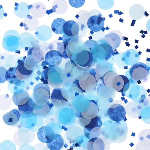 Konfetti Blau von Yatrosynth