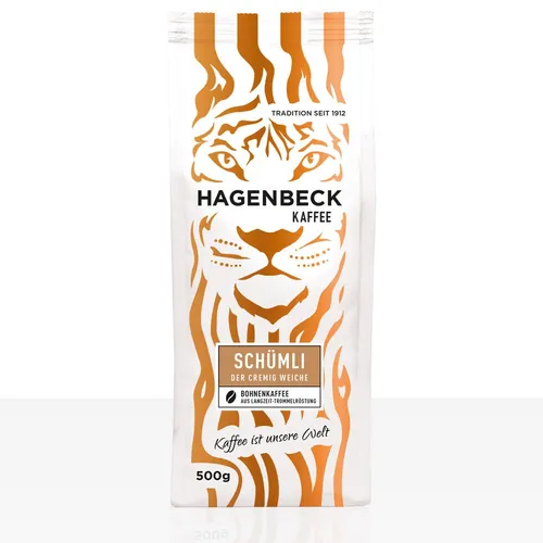Hagenbeck Schümli Der cremig Weiche 500g Kaffeebohnen