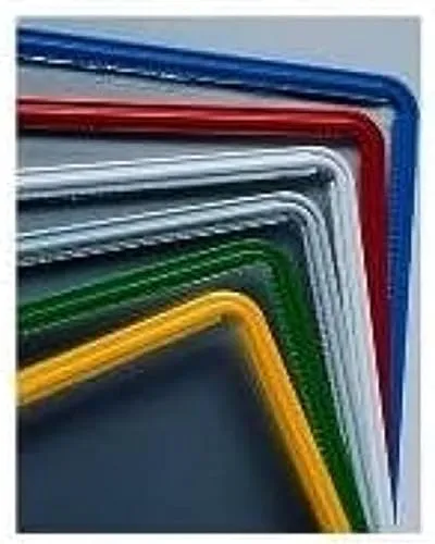 Novus Sichttafel (DIN A4, klare Hartfolie) gelb