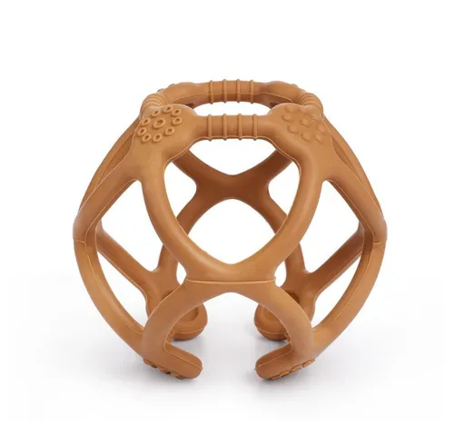 Haakaa Beißring Zahnungshilfe Ball in rot von Haakaa