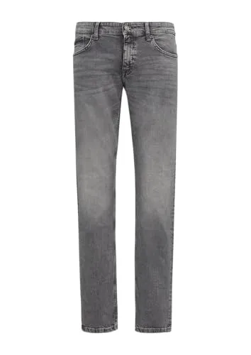 QS Herren Slim Jeans 44.899.71.3221, Schiefergrau, 33W/32L EU - Moderne Slim Fit Jeans für Herren mit 5-Pocket-Form und Mid Rise Bundhöhe, ideal für einen lässigen Look und hohen Tragekomfort.