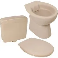 Produktbild Calmwaters Tiefspül-WC Set mit WC-Sitz und Spülkasten