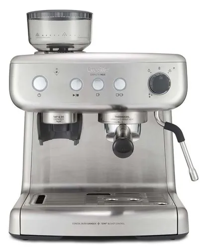 Breville VCF126X Traditionelle Espressomaschine mit Mahlwerk