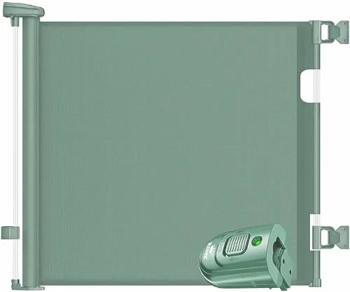 KIDIZ® Treppenschutzgitter 0-180CM - Tür- & Treppengitter für Babys und Haustiere, mit cleverem Verschlusssystem für maximale Sicherheit und einfache Handhabung in stressigen Situationen.