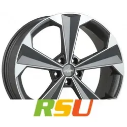 Oxigin 22 OXRS Titan Polish 19 Zoll Alufelgen in grau von Oxigin