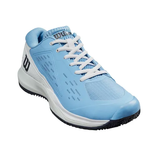 Wilson Rush Pro Ace Cly - Sandplatzcourt Tennisschuh blau 40 EU - Sportliche Tennisschuhe in bonnie blue/ballad blue/navy blazer, ideal für Sandplatz mit optimaler Stabilität und Komfort.