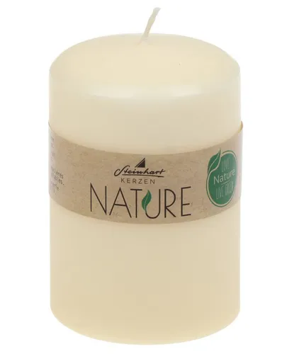 Steinhart Kerzen Stumpenkerze Stumpenkerzen Classic Nature Creme 100 x Ø 67 mm
