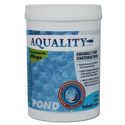 AQUALITY AQUABALLS Bakterienstarter 1000 ml Schlammabbau Gartenteich