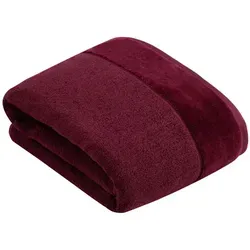 Vossen Badetuch Pure, Rot, 100x150 cm in rot von Vossen
