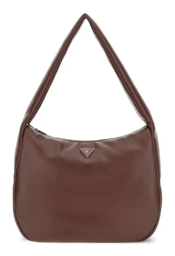 GUESS Schultertasche Sunetra Large Hobo Bag Espresso dunkelbraun