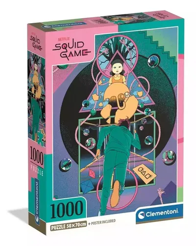 Puzzle 1000 Compact Squid Game Season 2 Clementoni 8005125399000