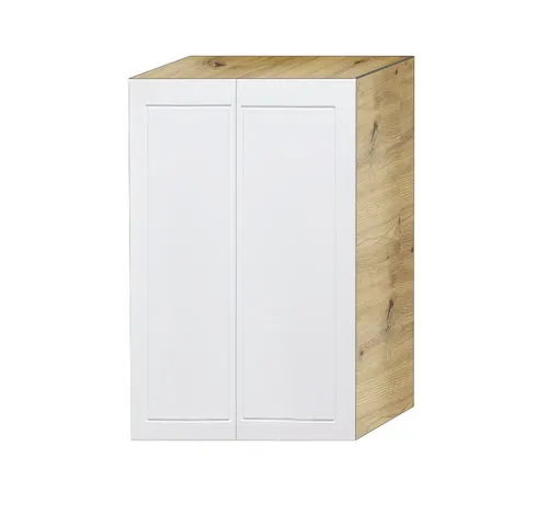 Hängeschrank Küchenschrank 2-türig 60cm Artisan Eiche weiß