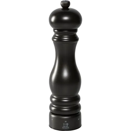 Peugeot Gewürzmühle Paris Chef 39844 - Küchenhelfer mit 22 cm Höhe, edlem Edelstahl-Design und präziser U-Select-Mahlgradregulierung für perfekten Pfeffer von grob bis fein.