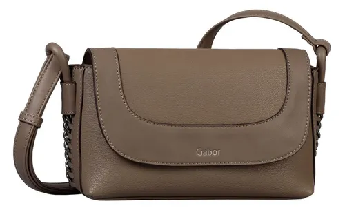 Gabor Eleni Damen Umhängetasche S, Beige - Elegante Umhängetasche von Gabor, perfekt für den Herbst/Winter 2022. Aus hochwertigem Kunstleder, mit praktischem Magnetverschluss und idealen Maßen von 28,5x10,5x27,5 cm.